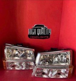 Chevy Silverado 2003. 2006 headlights.