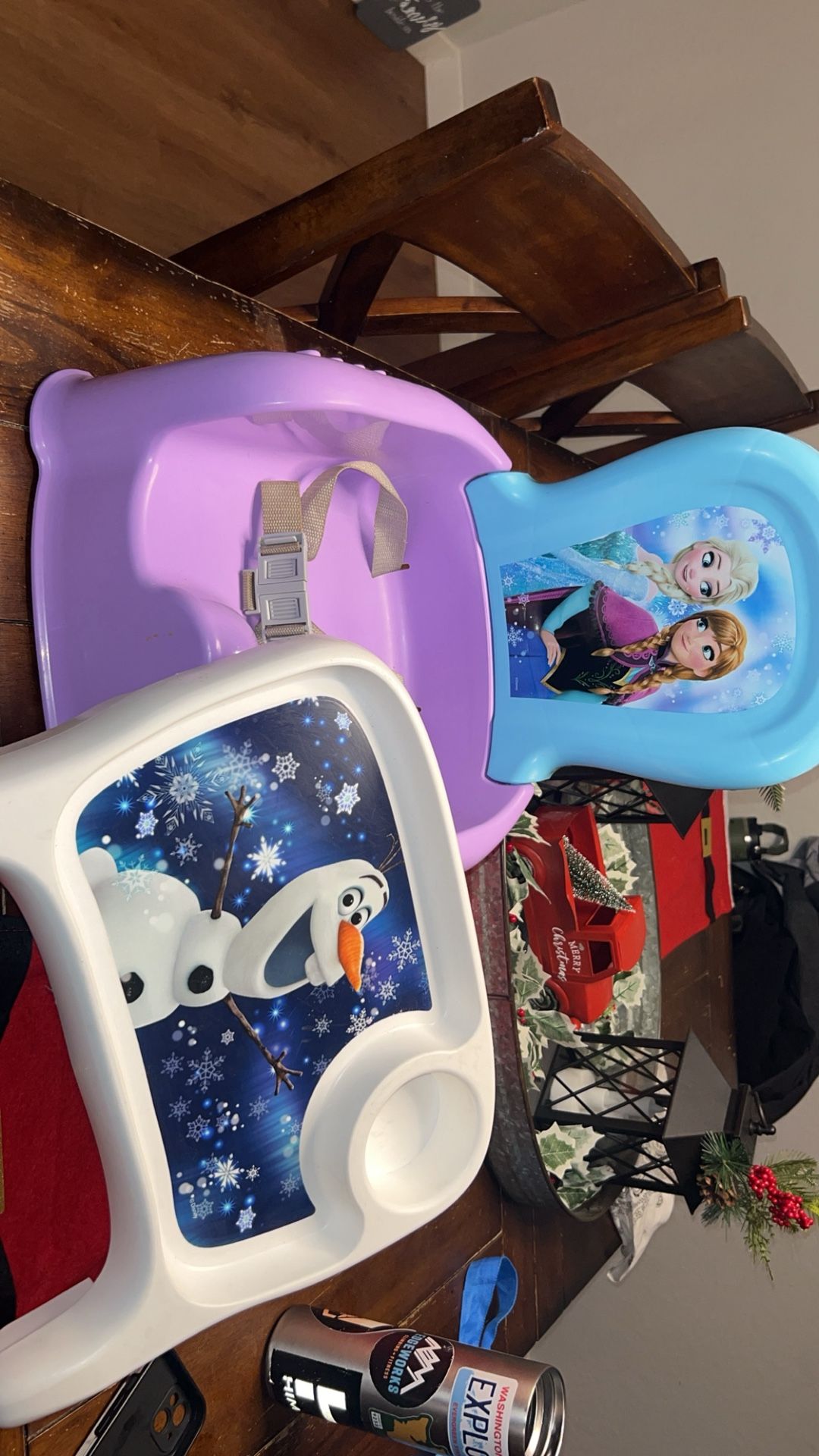 Elsa And Anna Booster Feeding Chair