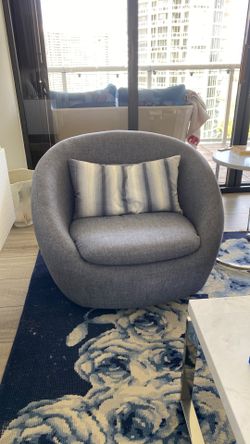 West Elm Swivel Chair