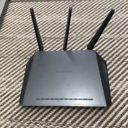NETGEAR - Nighthawk R7000 AC1900 WiFi Router - Black
