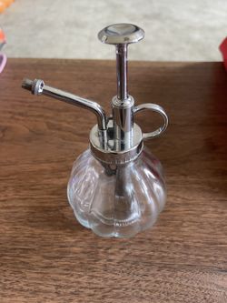 Glass Plant Mister. Hardly Used And In Exc Cond! 
