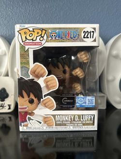 Funko Pop! One Piece - Monkey D. Luffy (Gum Gum Gatling) #2217 Limited Edition