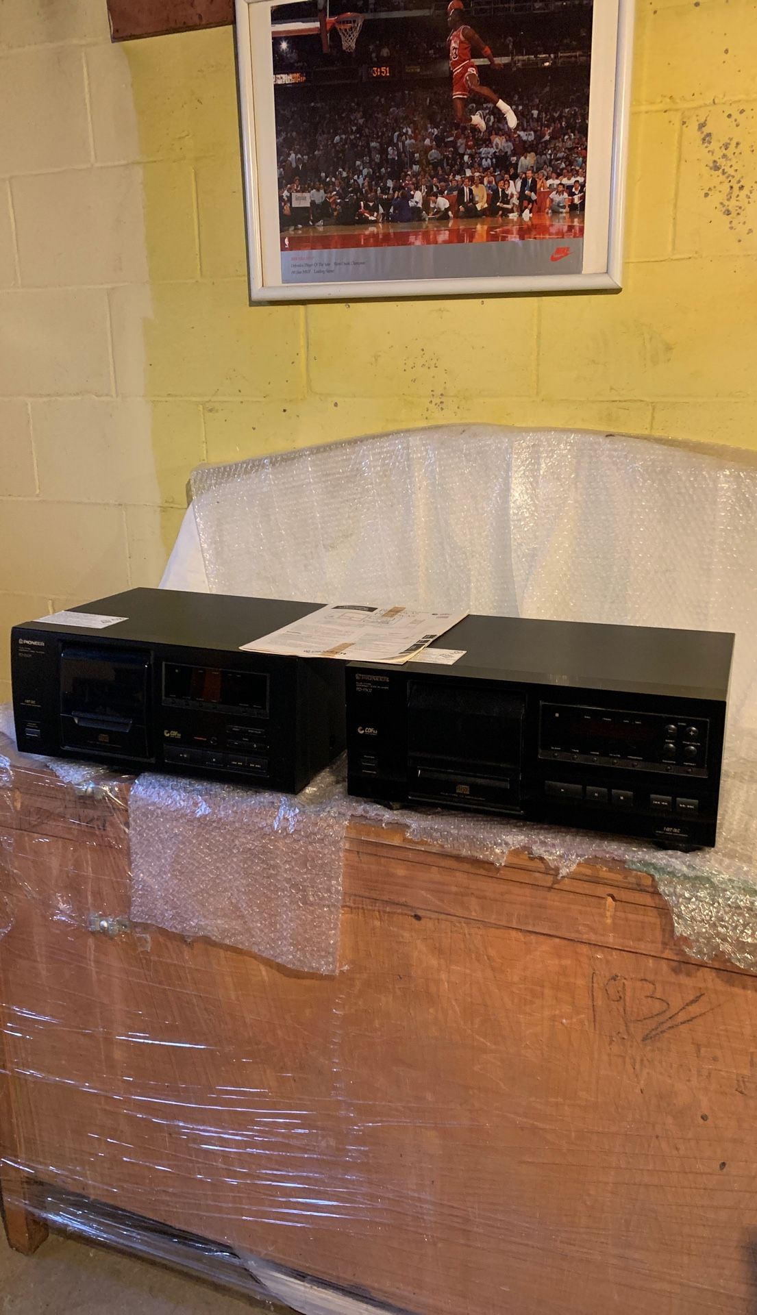 Pioneer PD-F 605 and PD-F507 25 disc cd file