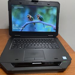14 Dell Latitude 5414 Rugged Laptop i5-6300U 16GB Ram 256VB SSD 4GLTE