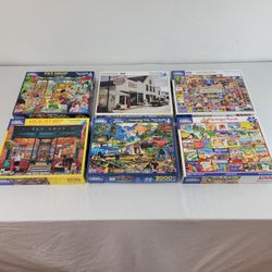 White Mountain Jigsaw Puzzles 500, 550 and 1,000 Pieces