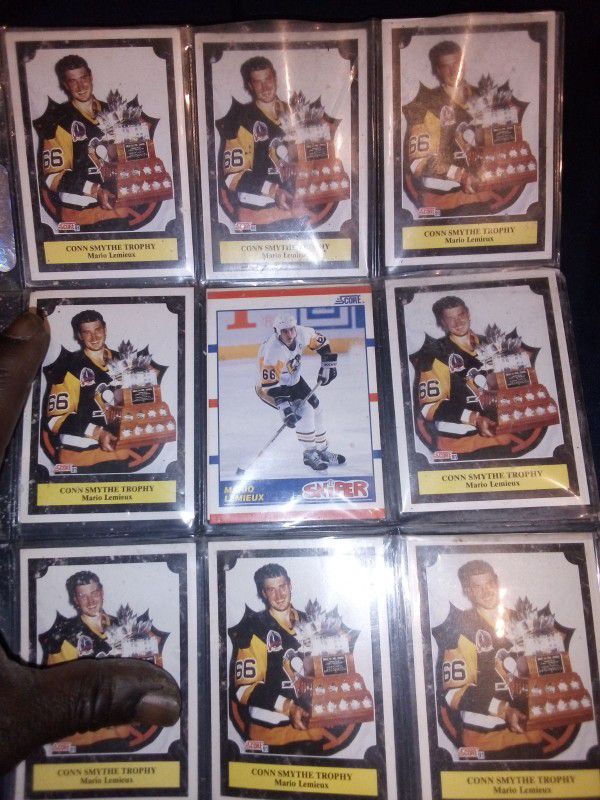 Mario Lemieux Hockey cards.