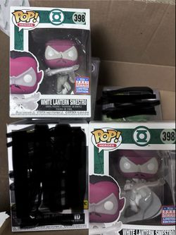 Funko Pop White Lantern Sinestro 2021 Summer Convention Limited Edition  2 available