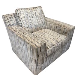 Custom Swivel Armchair 