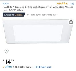 HALO recessed ceiling light brand new