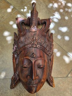Hindu Wall Mask 14"