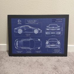 Porsche 911 Wall Art 