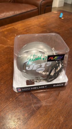 Justin fields auto mini helmet