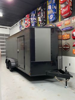 BRAND NEW 7x16 ENCLOSED TRAILER