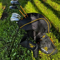 Cobra SZ Junior Golf Club Set – 6 Clubs + Matching Stand Bag