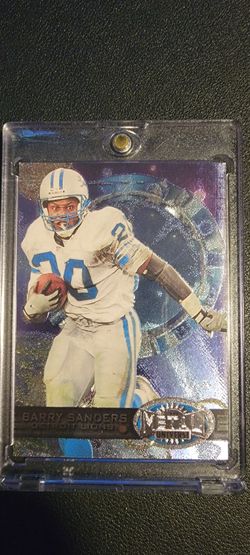 Barry Sanders Universal Metal #162