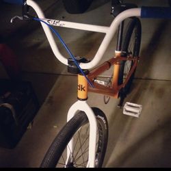 Dk Fury Race Bmx 24" Aluminum Frame Custom Powdercoat Frame/Forks