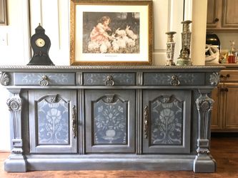 Old World Buffet/Media Cabinet