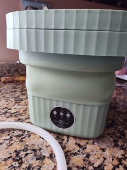 Mini cubeta de lavadora apta para uso 1 o 2 camisas adultas a lavar