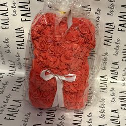 Foam Rose Bear 