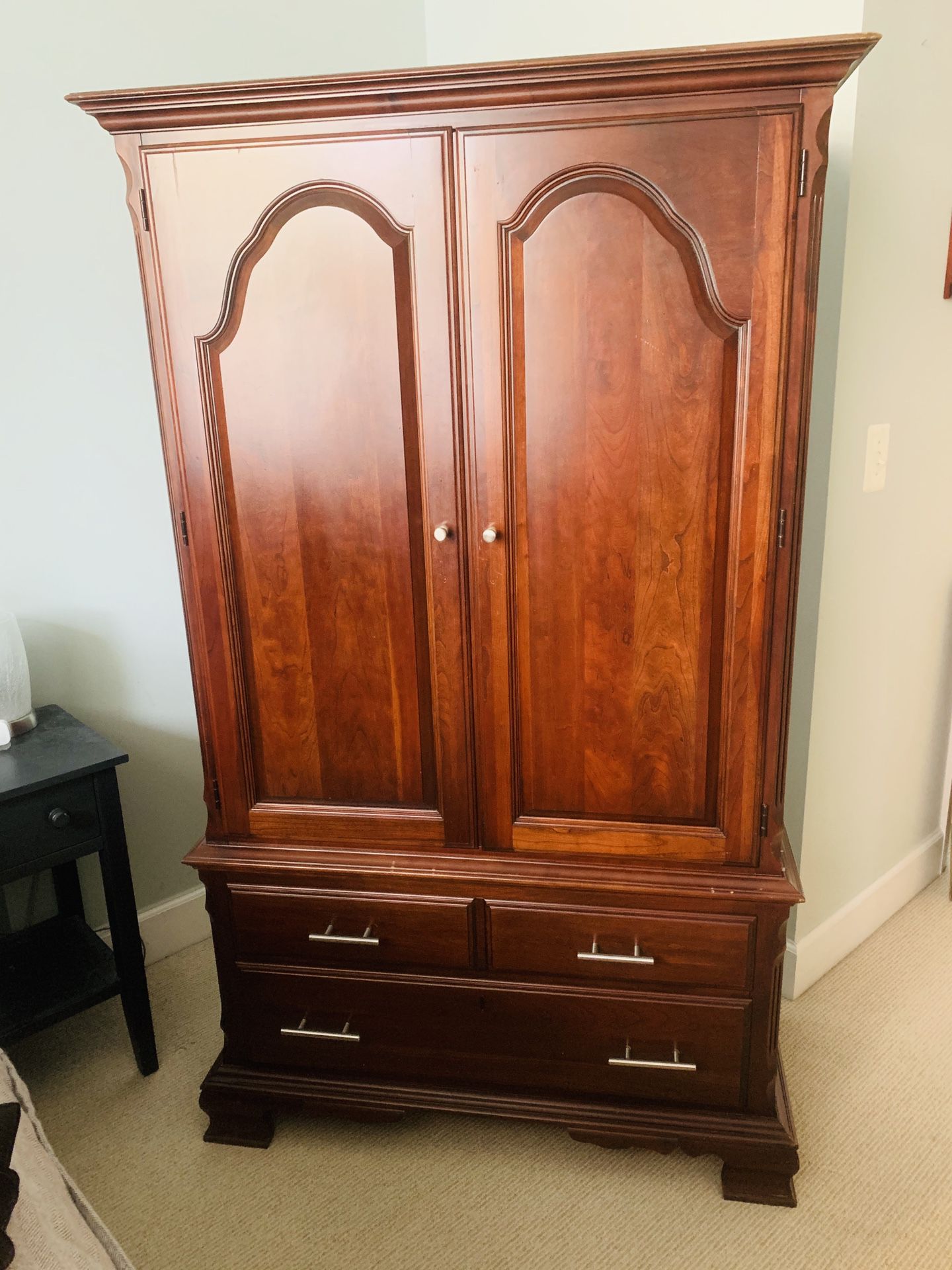 Pennsylvania House Cherry Chippendale Style Armoire