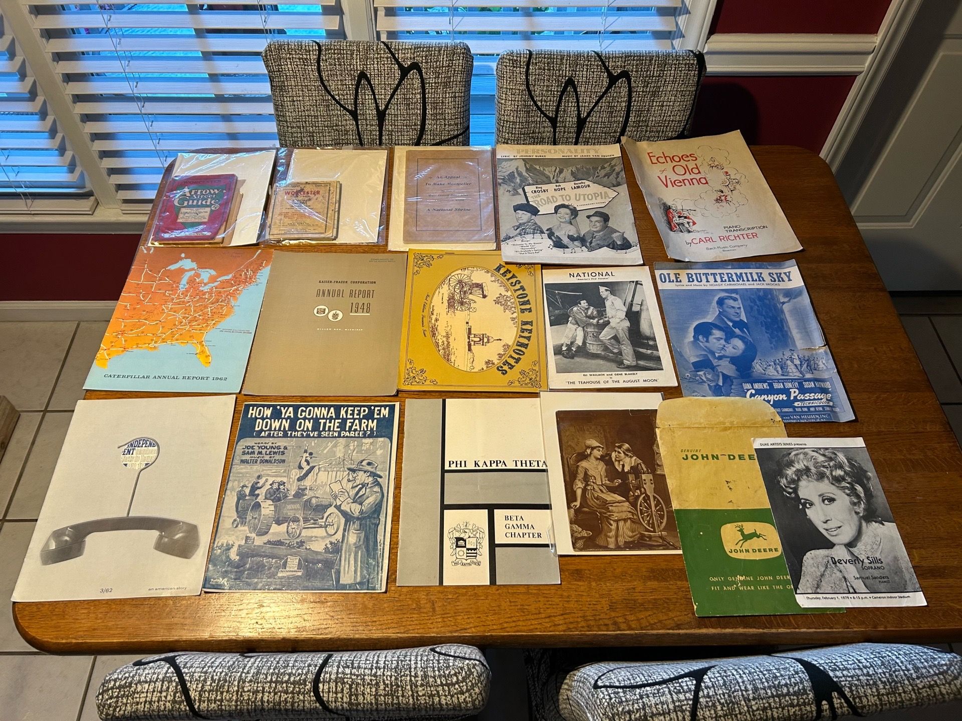 Vintage Paper Items