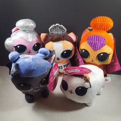 LOL SURPRISE Pet Stuffed Animal 6" Kitty Series 3 New Gift Doll Cute