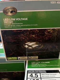 LED LOW VOLTAGE Well Light