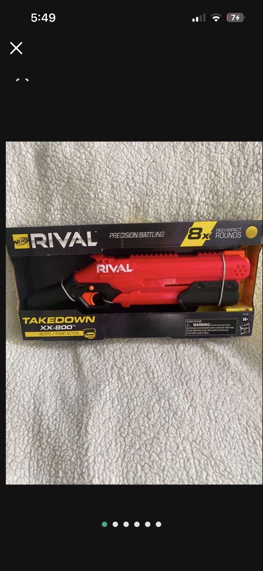 Nerf Rival Blaster
