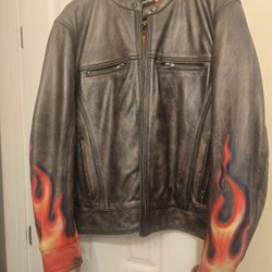 Leather Biker Jacket