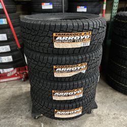 New Set Of (4) 265/70R17 Arroyo Tamarock AT All Terrain Tires For Sale