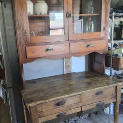 Antique Possum Belly Cabinet