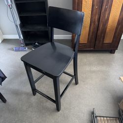 Black Bar Stool