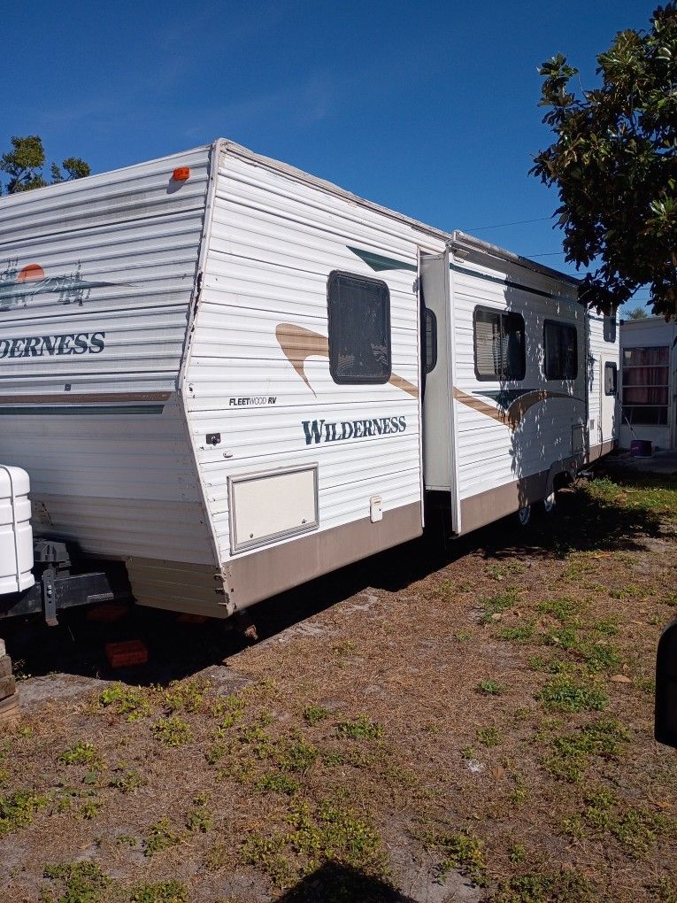 Two Bedroom Camper Sleeps Nine. 
