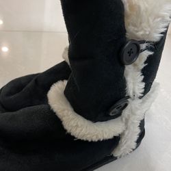 Girls Boots BLACK/BEIGE