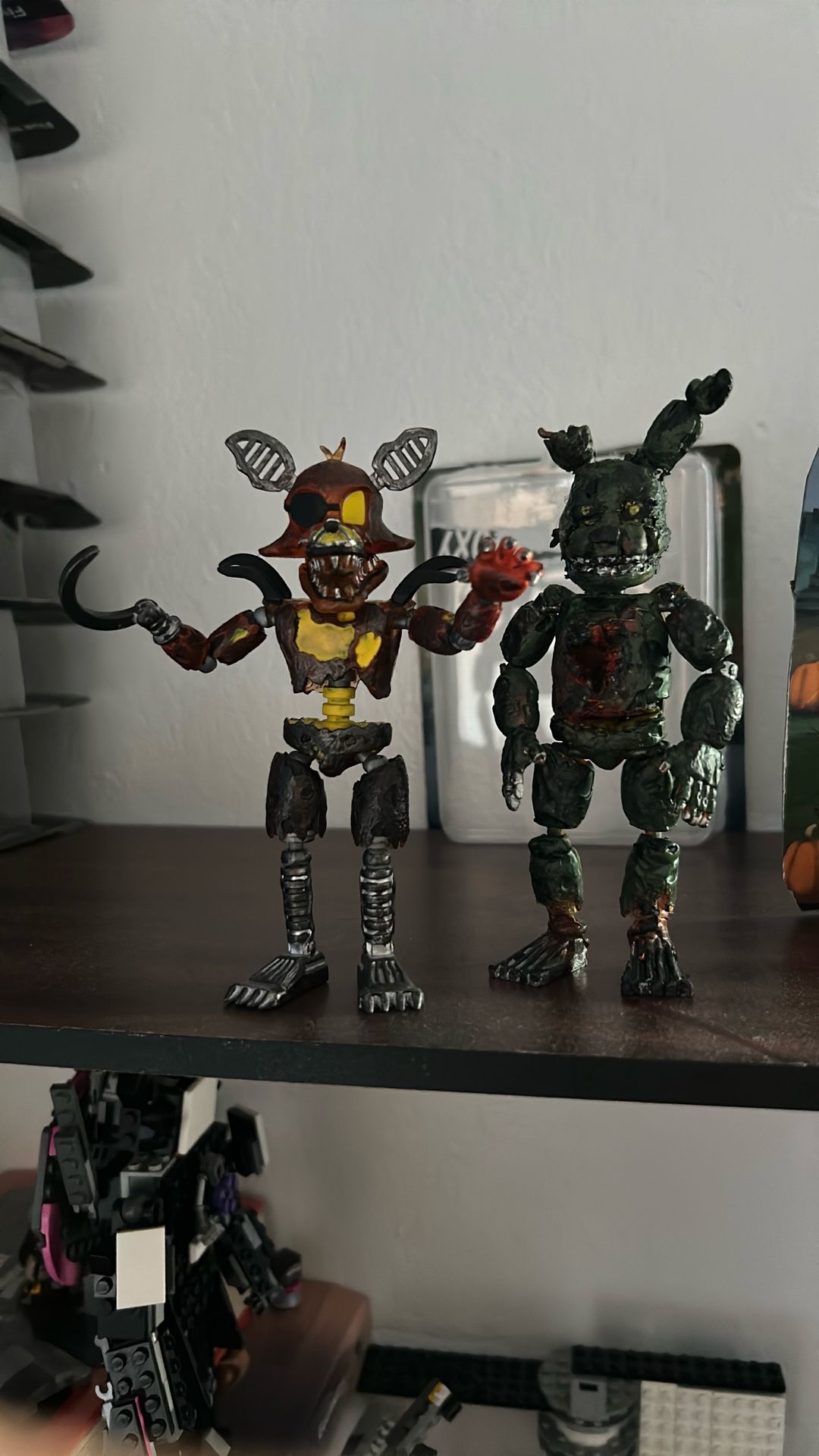 Fnaf Custom Grim Foxy And Spring Trap