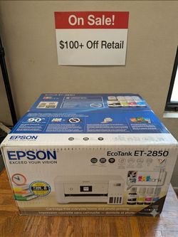Epson EcoTank ET-2850 Color Printer - BRAND NEW SEALED