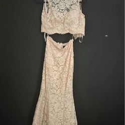2 Piece gown Set