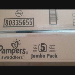 Size 5 Swaddlers Pampers 