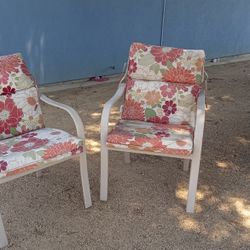Two Chairs With Cushion