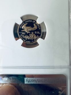 American Gold Eagle 1/10 oz $5 NGC Slabbed