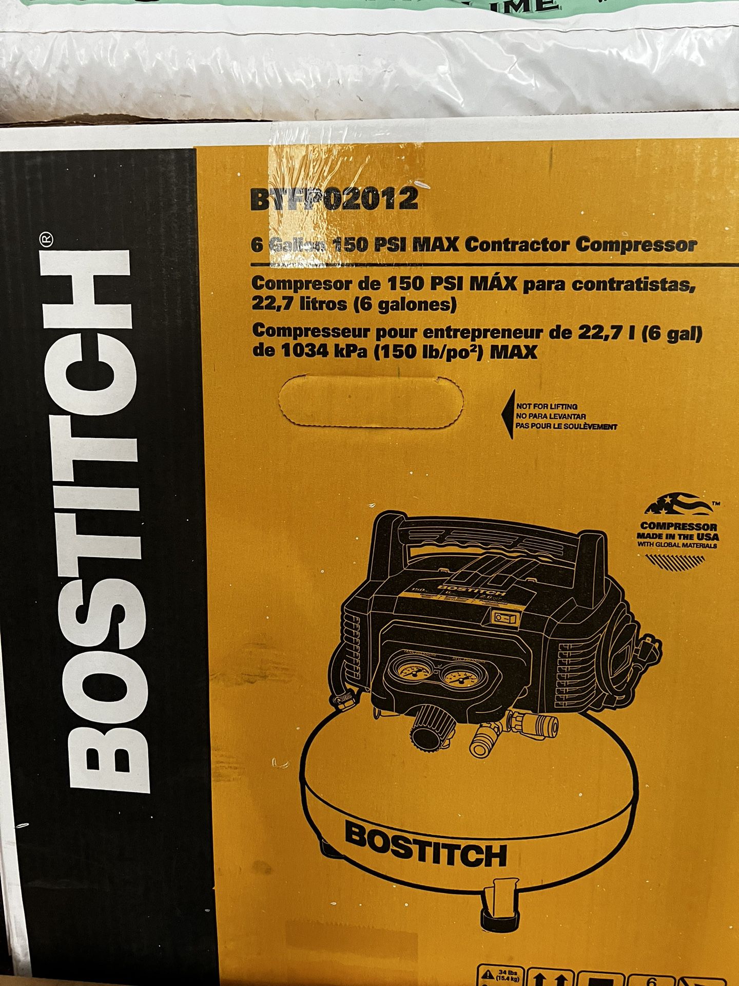 Bostitch Air Compressor 6-Gal