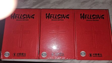 Hellsing Deluxe Edition Manga Set – Horror Anime SDCC Bundle