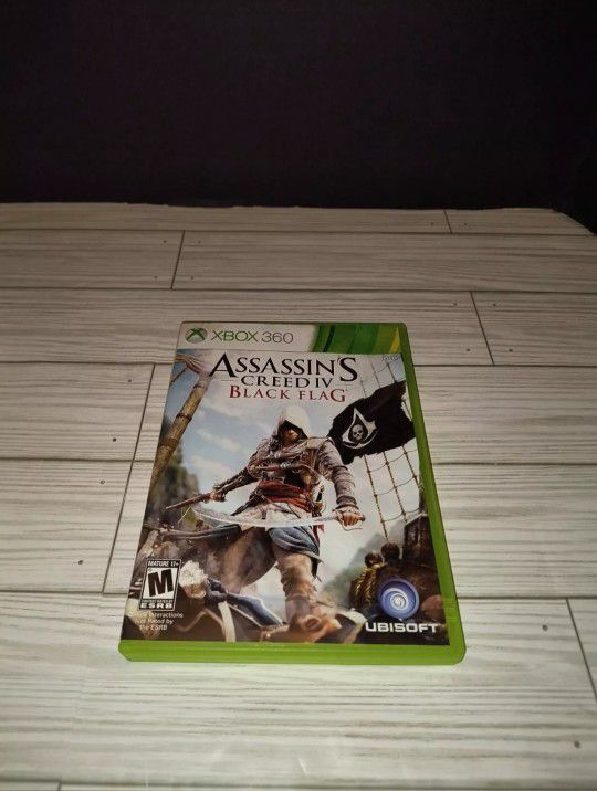 Assassin's Creed 4 IV Black Flag Ubisoft Video Game (Xbox 360, 2013) No Manual