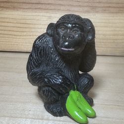 Unbranded Detailed Chimpanzee with Green Bananas 2” #scrappy