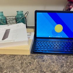 New / Sealed Samsung Galaxy Tab + New Keyboard/ Case + 12 Months Unlimited 5G Data Included!!!