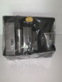 Father’s Day full mark Kay men’s facial care system gift wrapped in a tool box