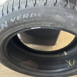 2 Pirelli Scorpion Verde all season  Run flat Tire 65% and 75% thread on them 255/50 R19