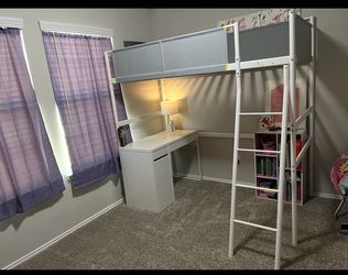 Two loft beds