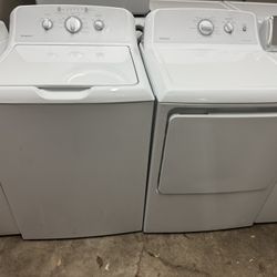 Hotpoint Washer And Electric Dryer 