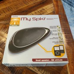 Saitek SpKr Portable Personal Speaker 